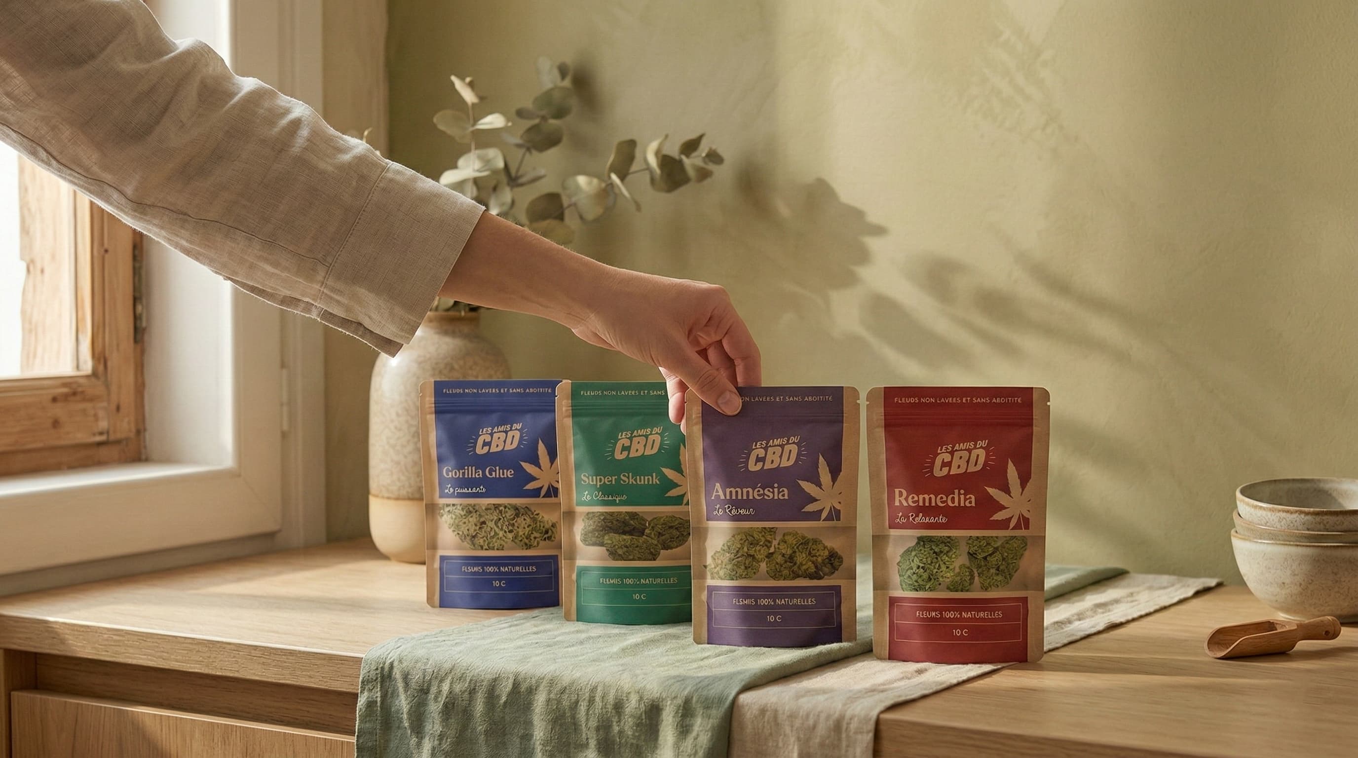 Le CBD fiable, testé<br /> et accessible.